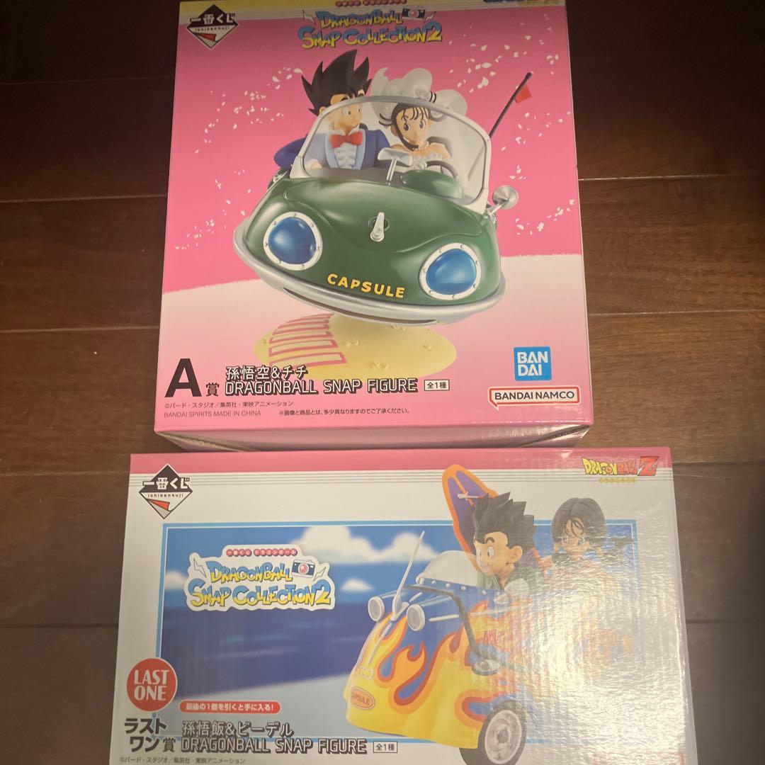 ドラゴンボール一番くじスナップコレクションフィギュアセット
