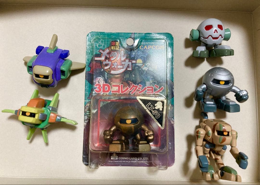 爆走戦記メタルウォーカー　３Ｄコレクション フィギュア 6種＋抽選当選非売品1種