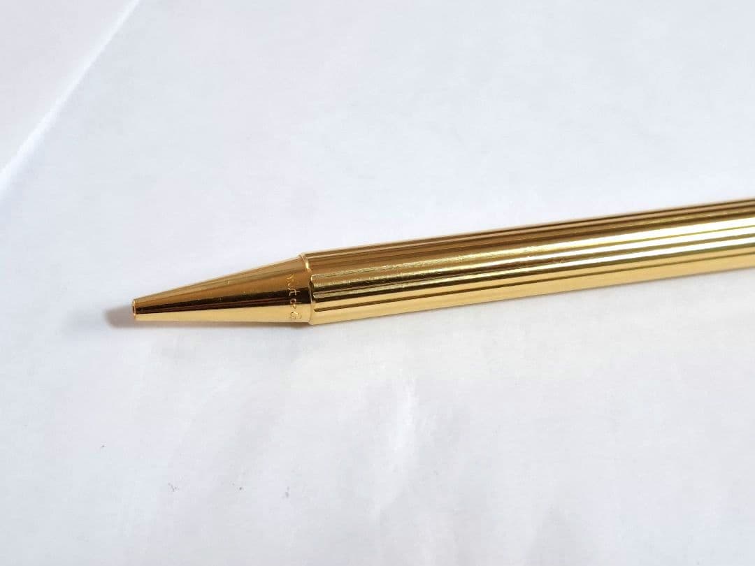 美品　Cartier　マスト・ドゥ・カルティエ　ボールペン　トリニティ　ゴドロン