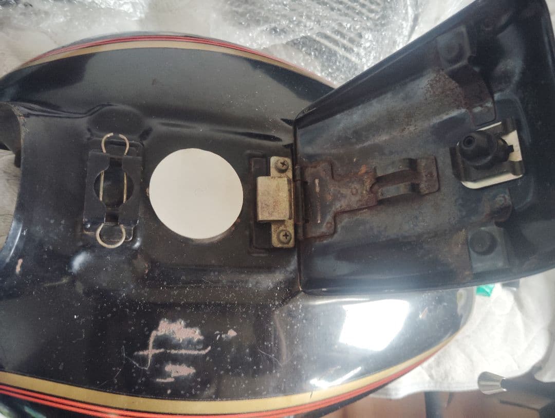 CB250Tタンク年季物