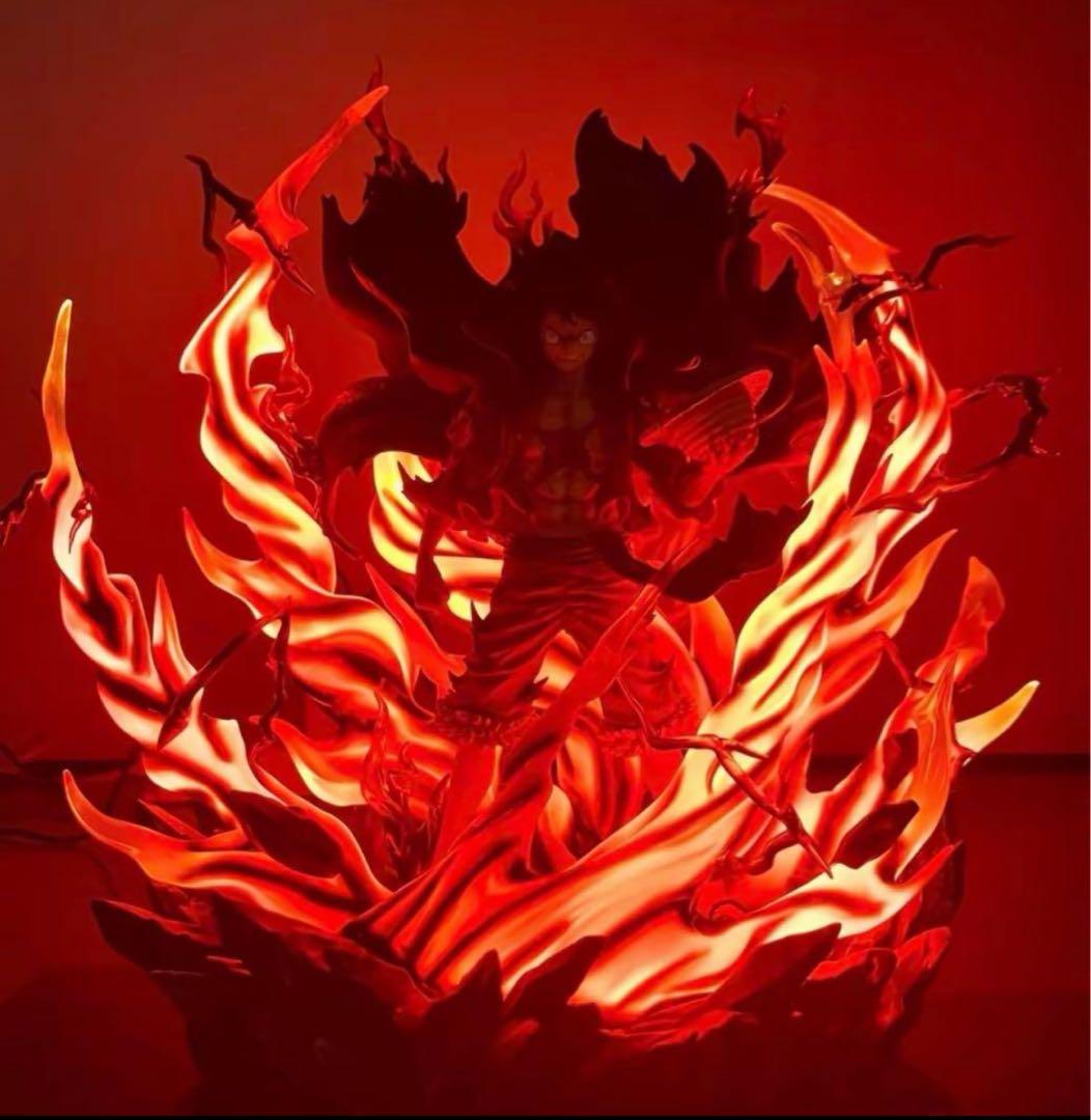 ワンピース ルフィ【覇王色覇気】 ガレージキット フィギュア POP1/8サイズ