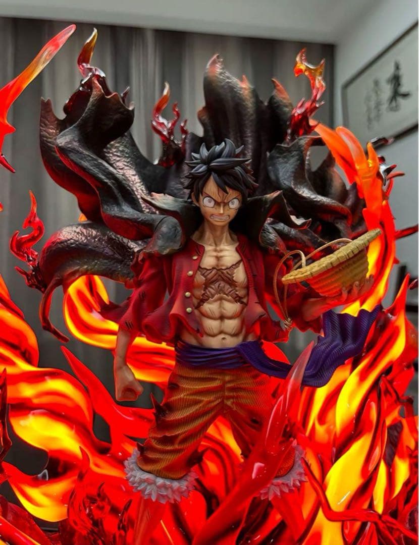 ワンピース ルフィ【覇王色覇気】 ガレージキット フィギュア POP1/8サイズ