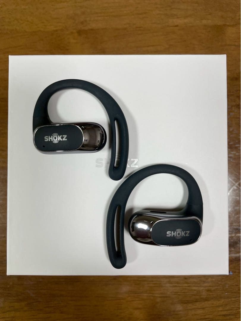 SHOKZ OPENFIT AIR SE BLACK 骨伝導イヤホン