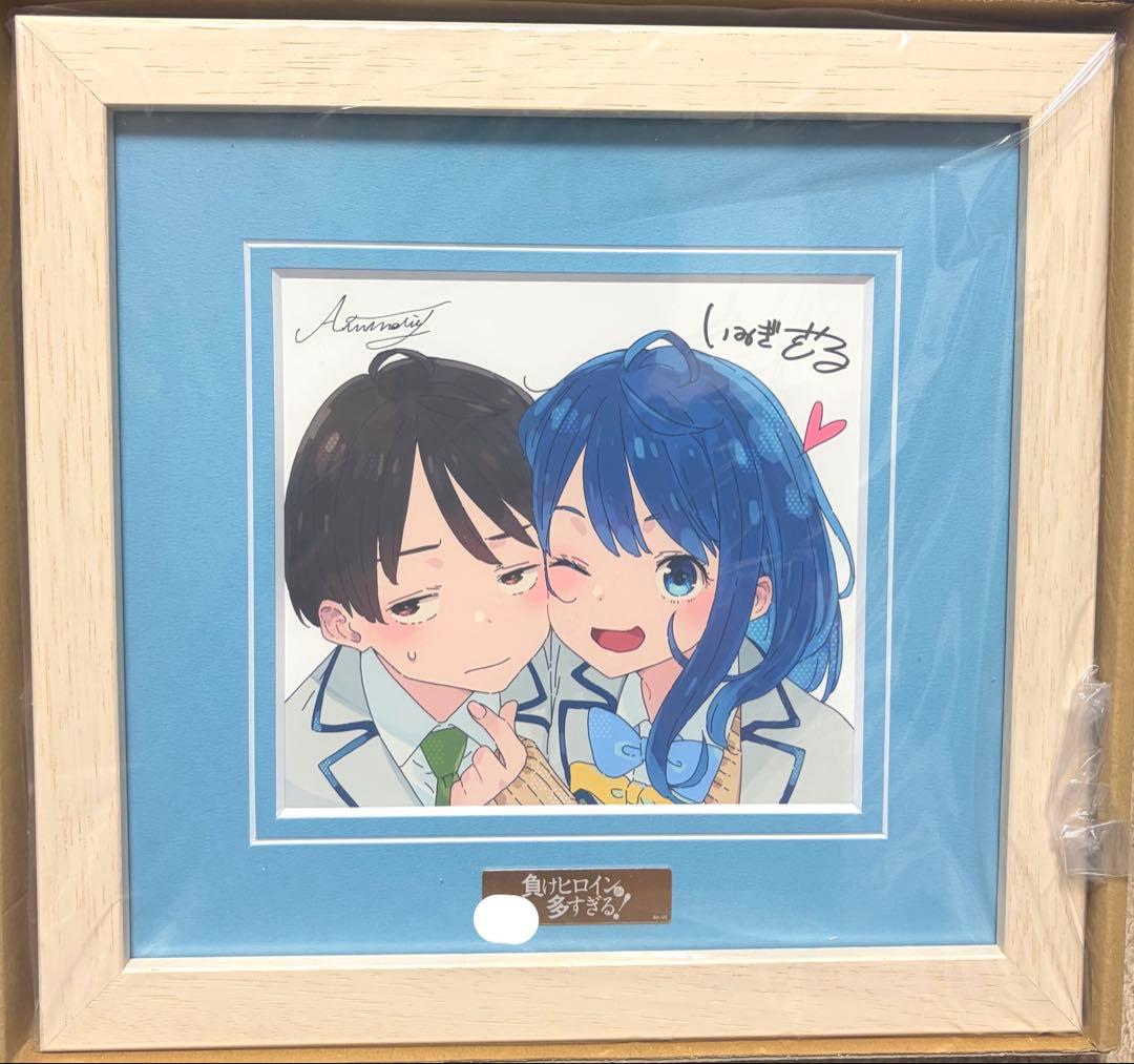 負けヒロインが多すぎる！ 複製原画 額縁A 小 二桁ゾロ目