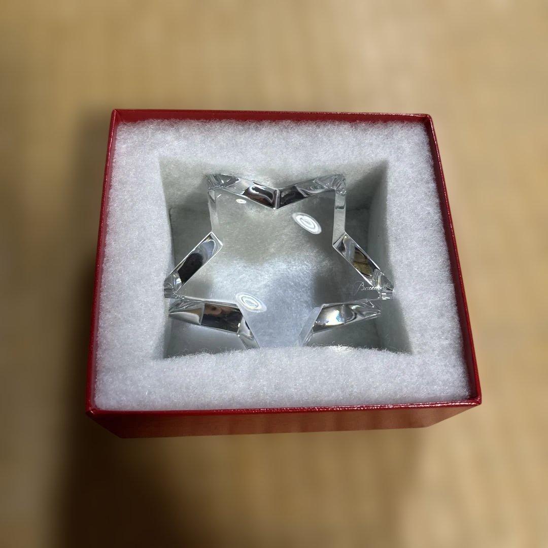 Baccarat バカラ Zinzinザンザンスター ペーパーウェイト