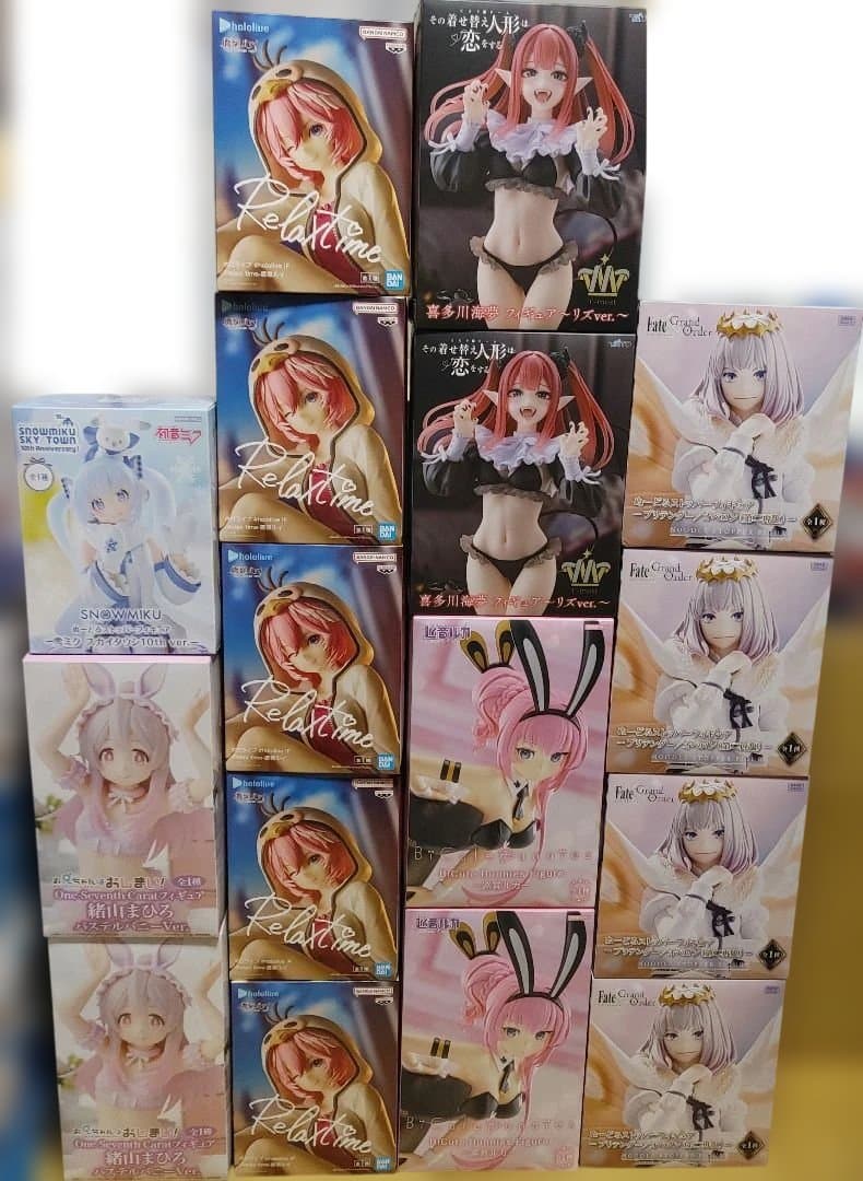 最新含む　プライズフィギュア　16個まとめ売り　美少女