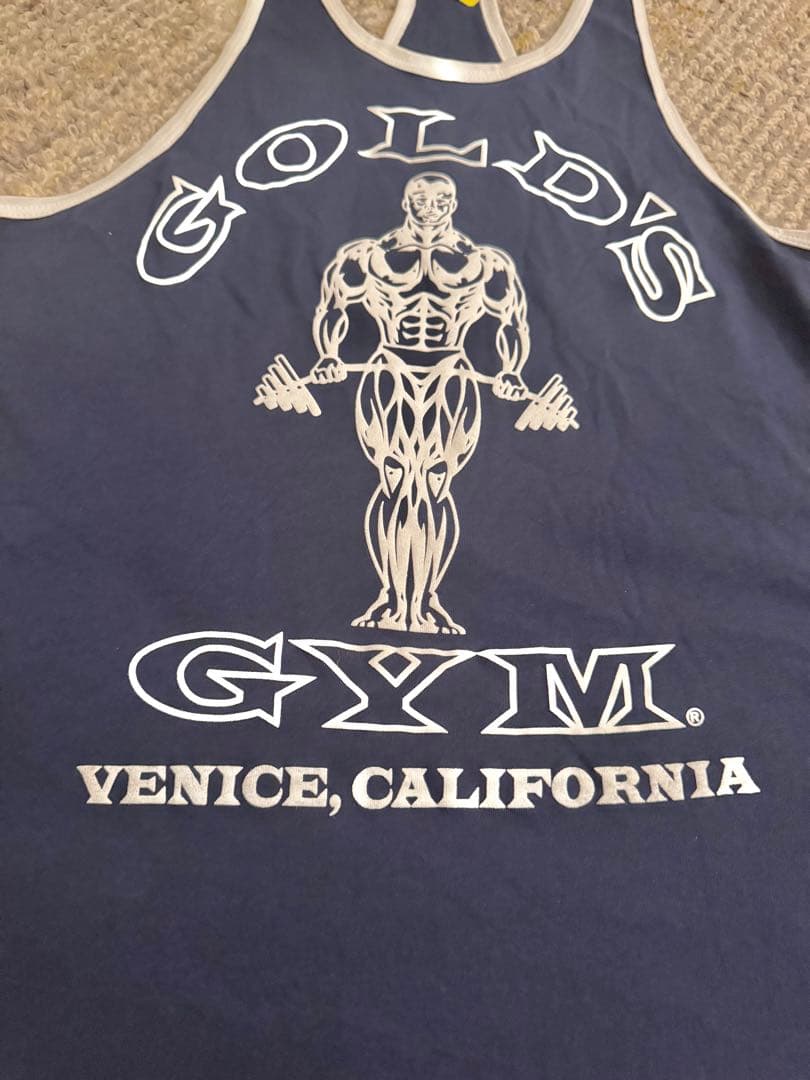 F*Y様 ゴールドジムストリンガータンクトップ　LA Veniceロゴ入り