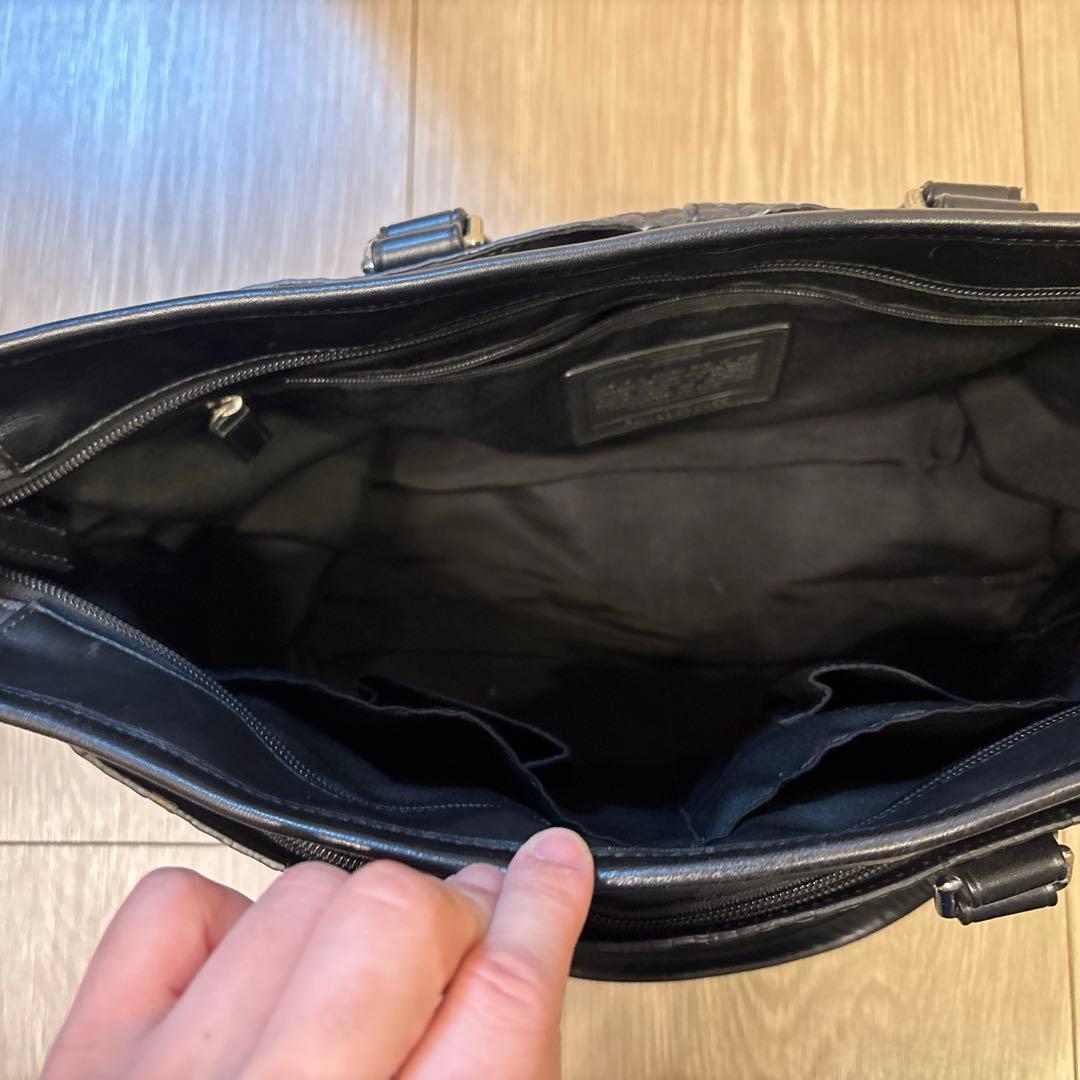 コーチ　COACH レザー ビジネスバッグ ブラック