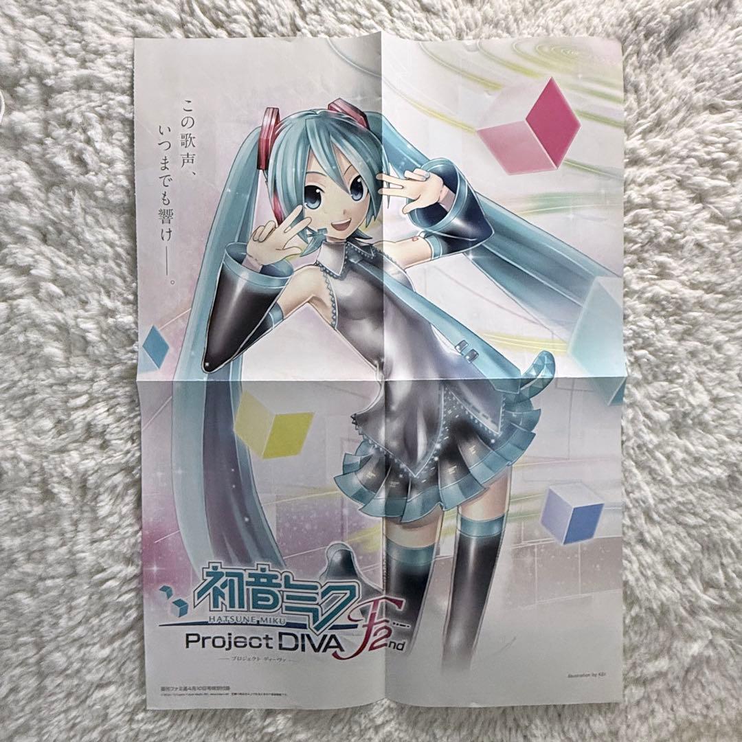 初音ミク プロジェクトDIVA F2nd ポスター KEI