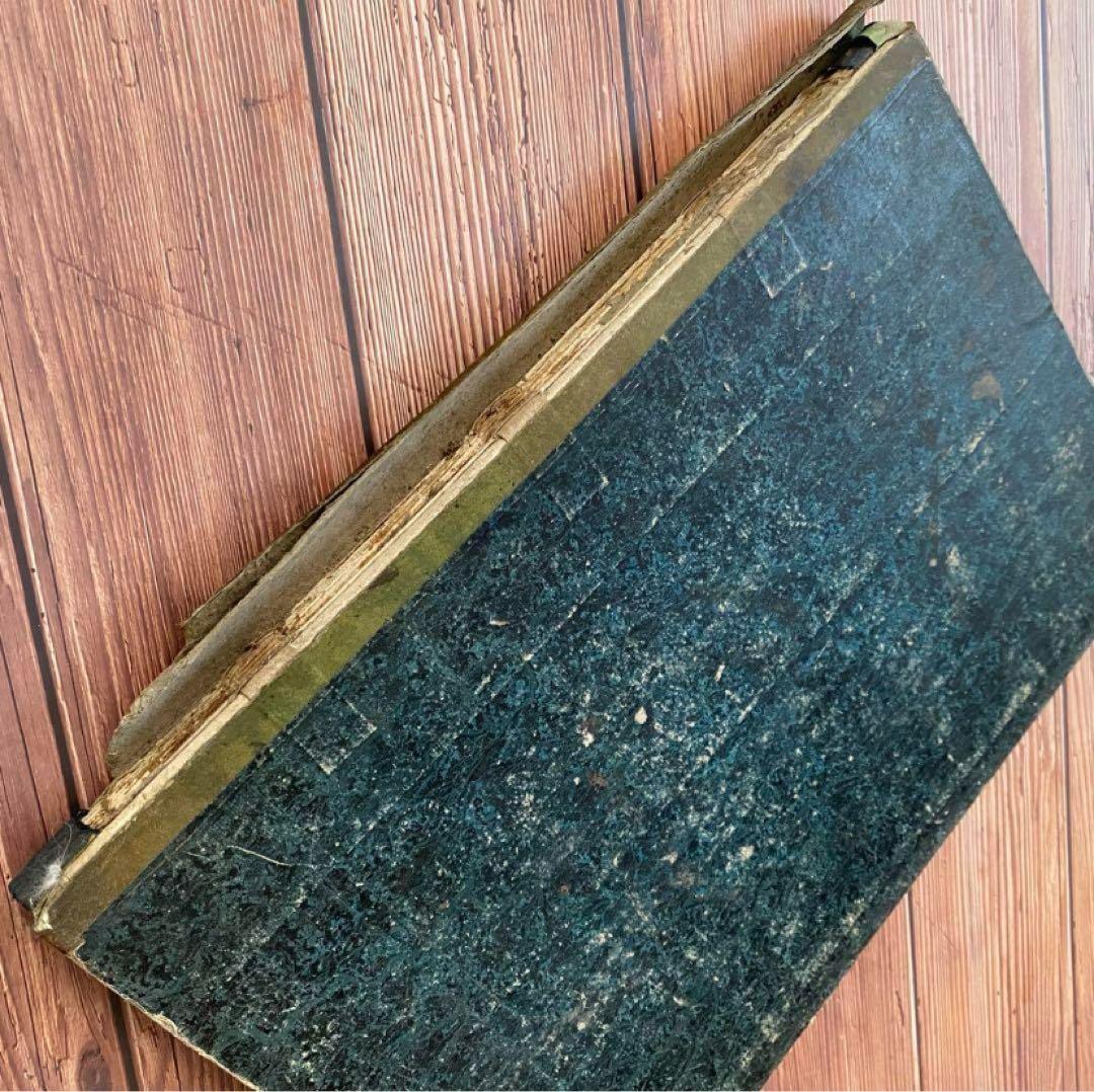 1800年代 フランス　大判帳簿１冊　c15