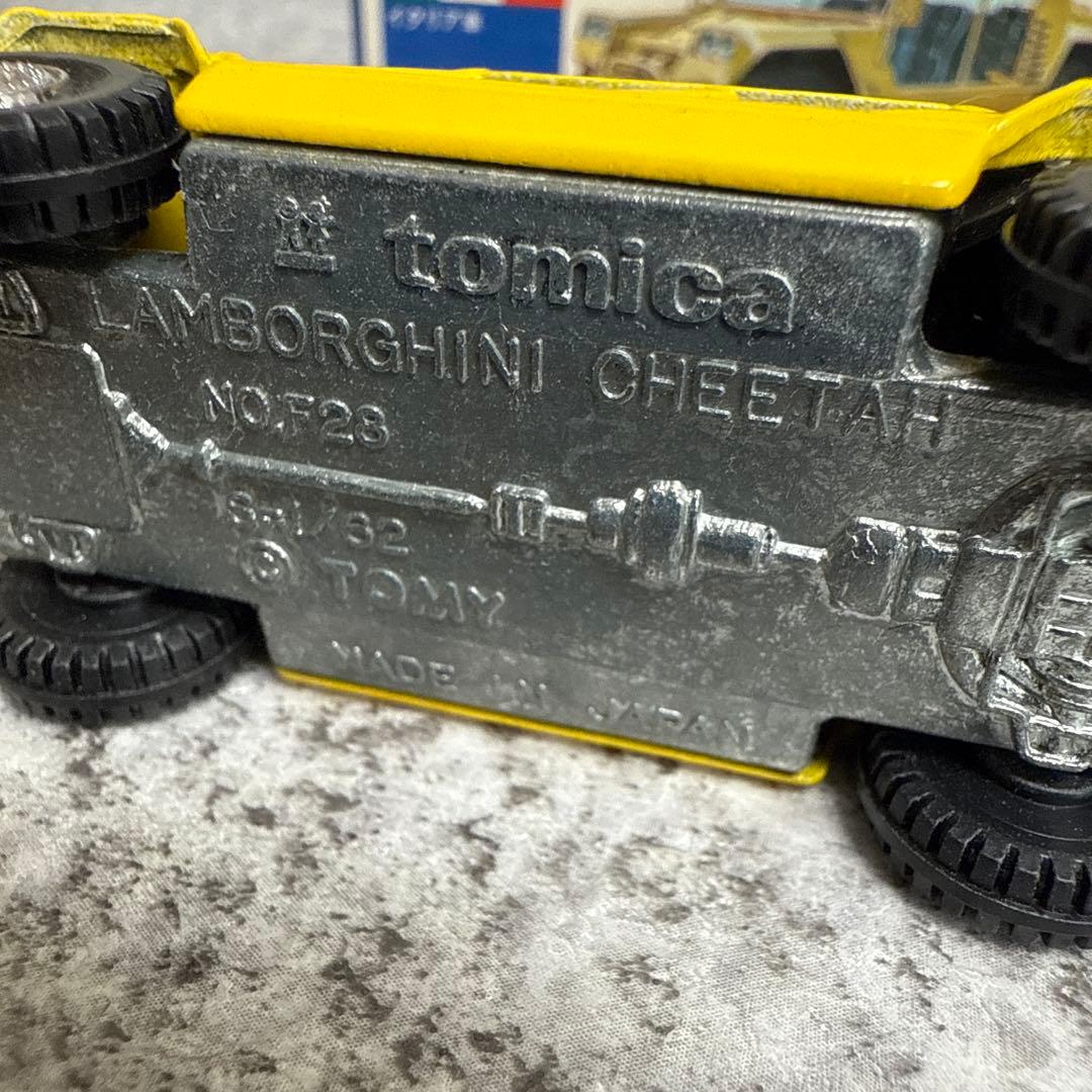 トミカ青箱外国車シリーズ　F28 ランボルギーニ　チータ