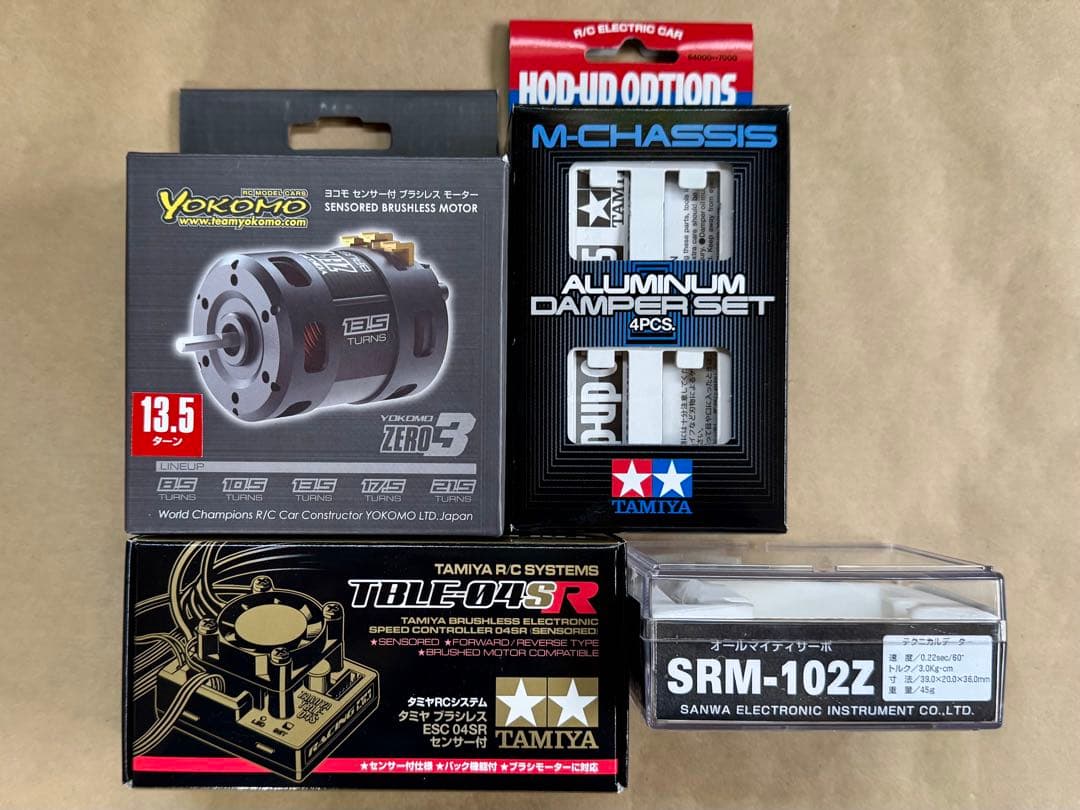 カ*リ様 タミヤ TT-01 M.BアクトロスMP4 オプションパーツ多数付フル