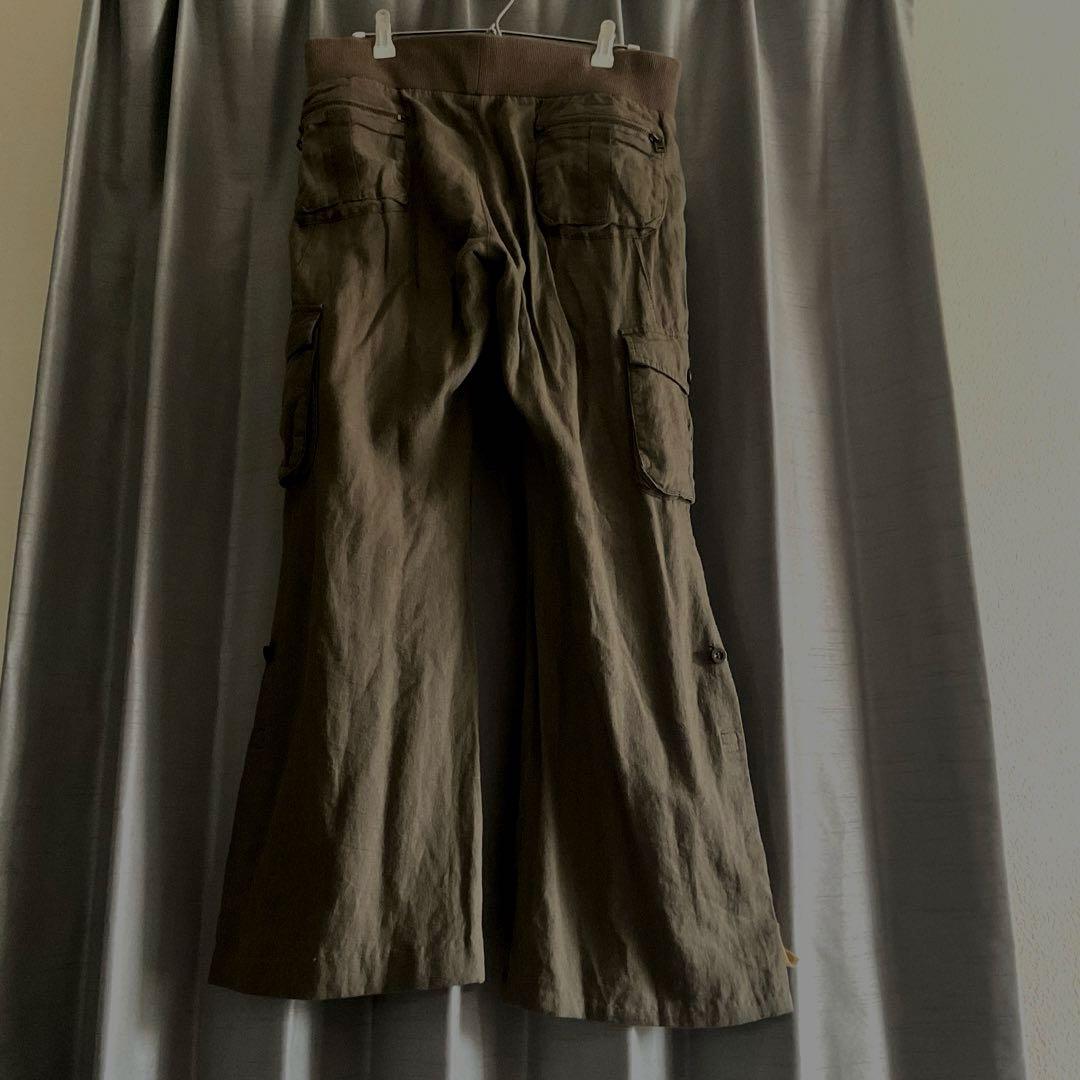 カーキ ワークパンツ
