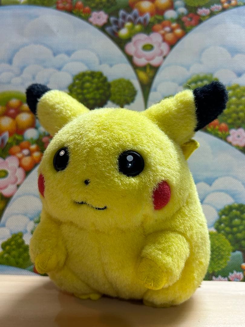 レア‼️初期 TOMY ピカチュウ ぬいぐるみ 当時物 希少 ポケモン フィギュア