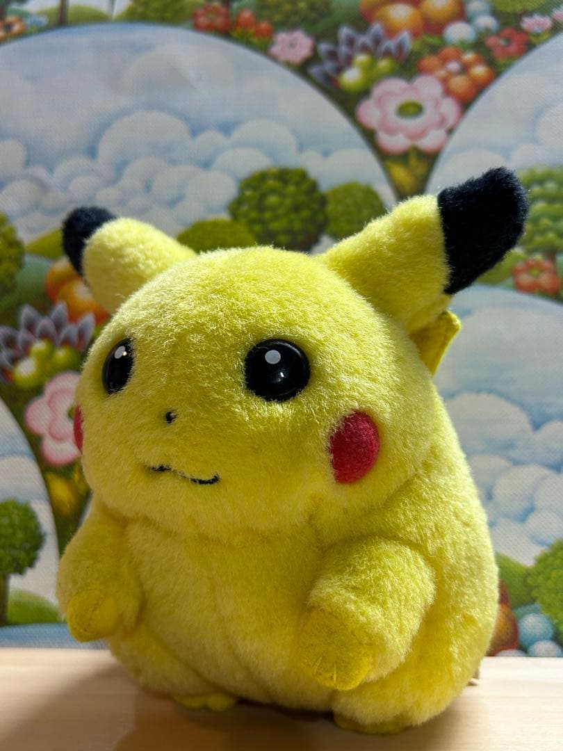 レア‼️初期 TOMY ピカチュウ ぬいぐるみ 当時物 希少 ポケモン フィギュア