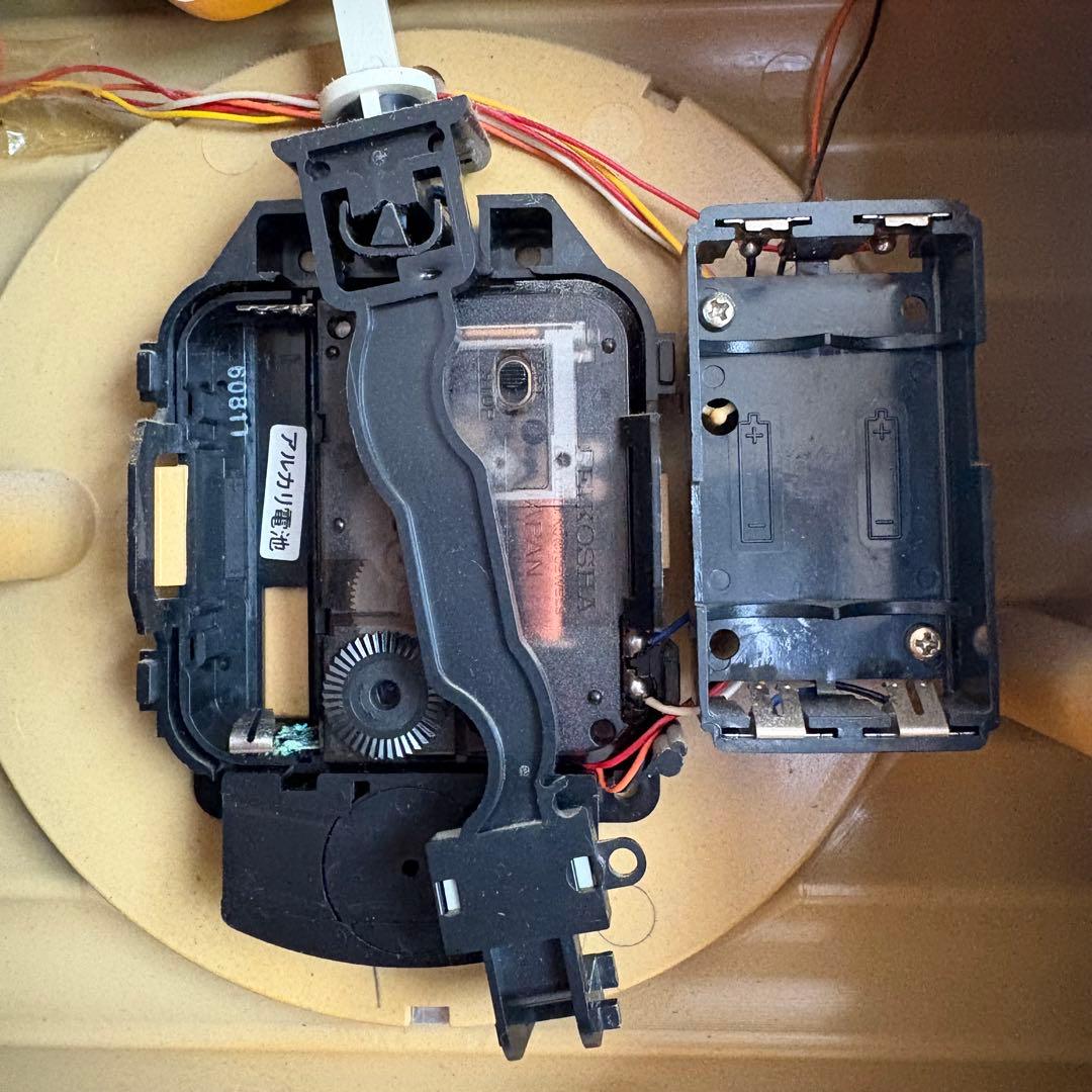 【レア】ディズニータイム 掛け時計 七人のこびと白雪姫 壁掛け 振り子 時計