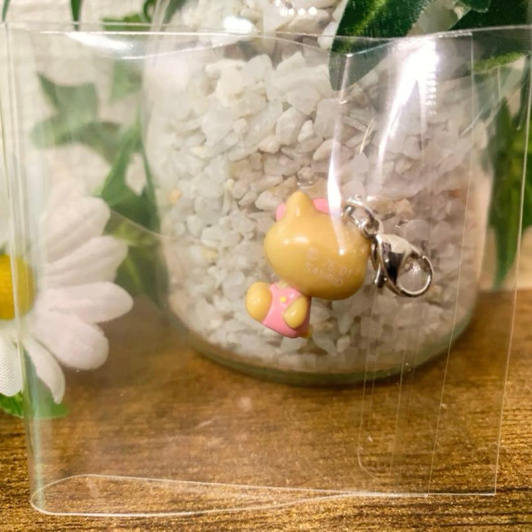 希少レア　ハローキティ　日焼け　横向き　ファスナーマスコット　2001