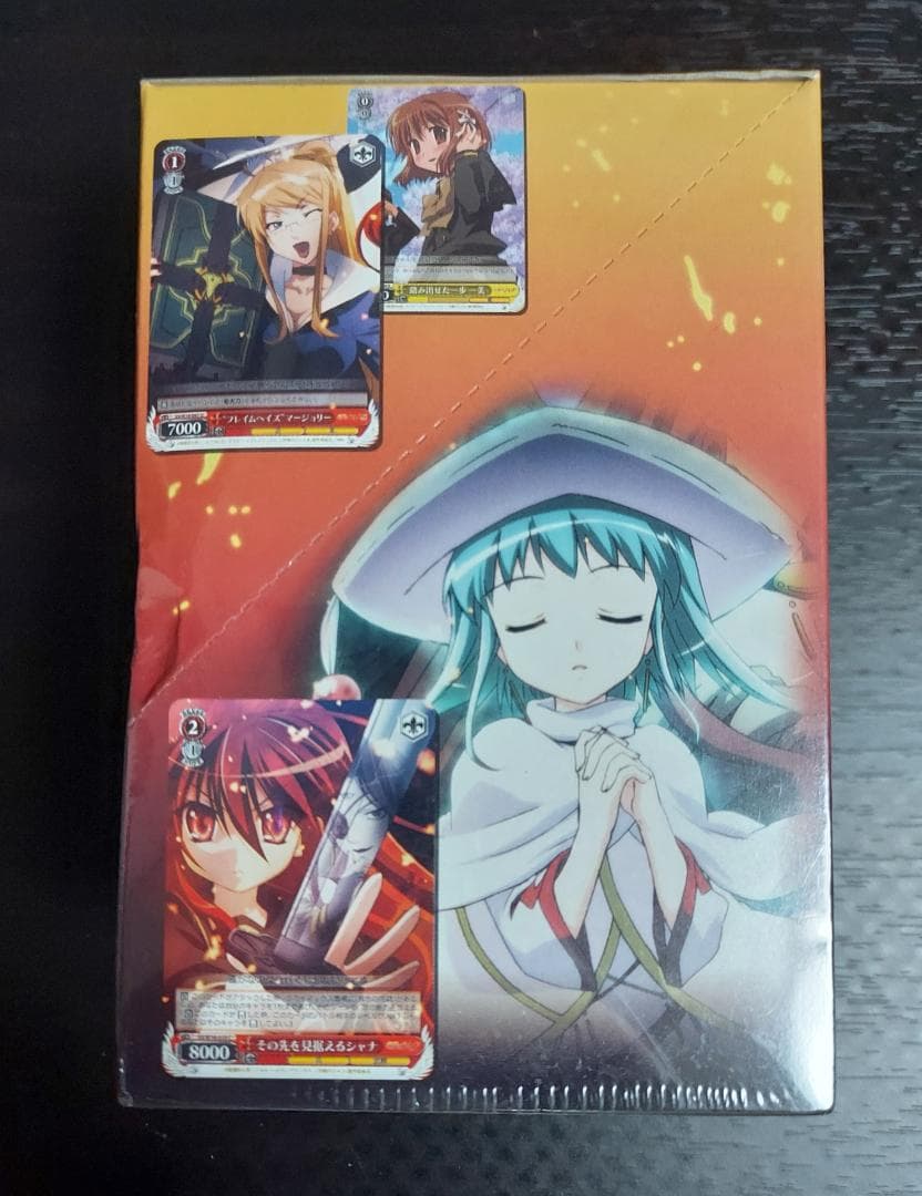 ヴァイスシュヴァルツ　灼眼のシャナ　未開封　初版 ボックス　箱凹みあり