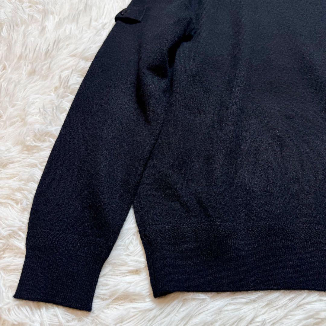 のんたろう様未使用級 パーリーゲイツ カシミヤ100% ニット セーター ロゴ刺