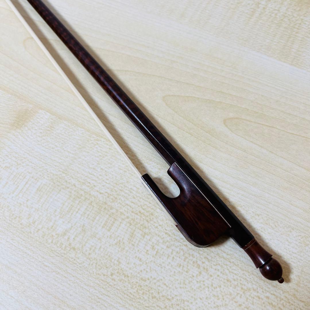 【希少品】バイオリン バロック弓　全長70㎝ 弦楽器 スネークウッド使用