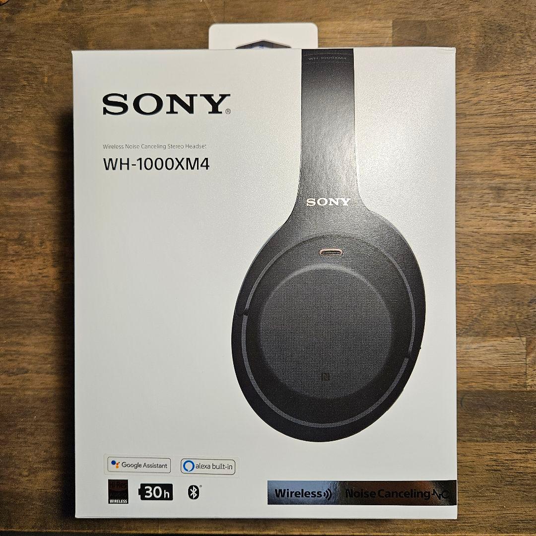 Sony WH-1000XM4 ワイヤレスヘッドホン ブラック