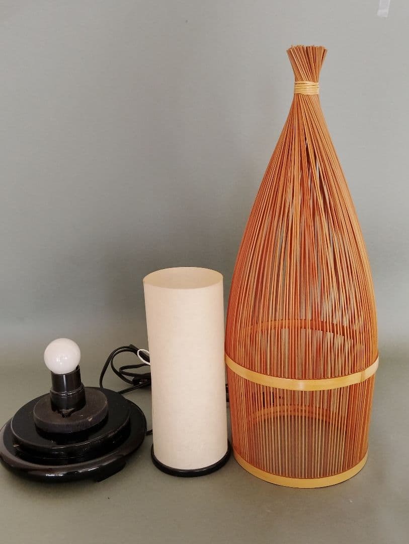 竹千筋細工 行灯 羽衣（和風照明）