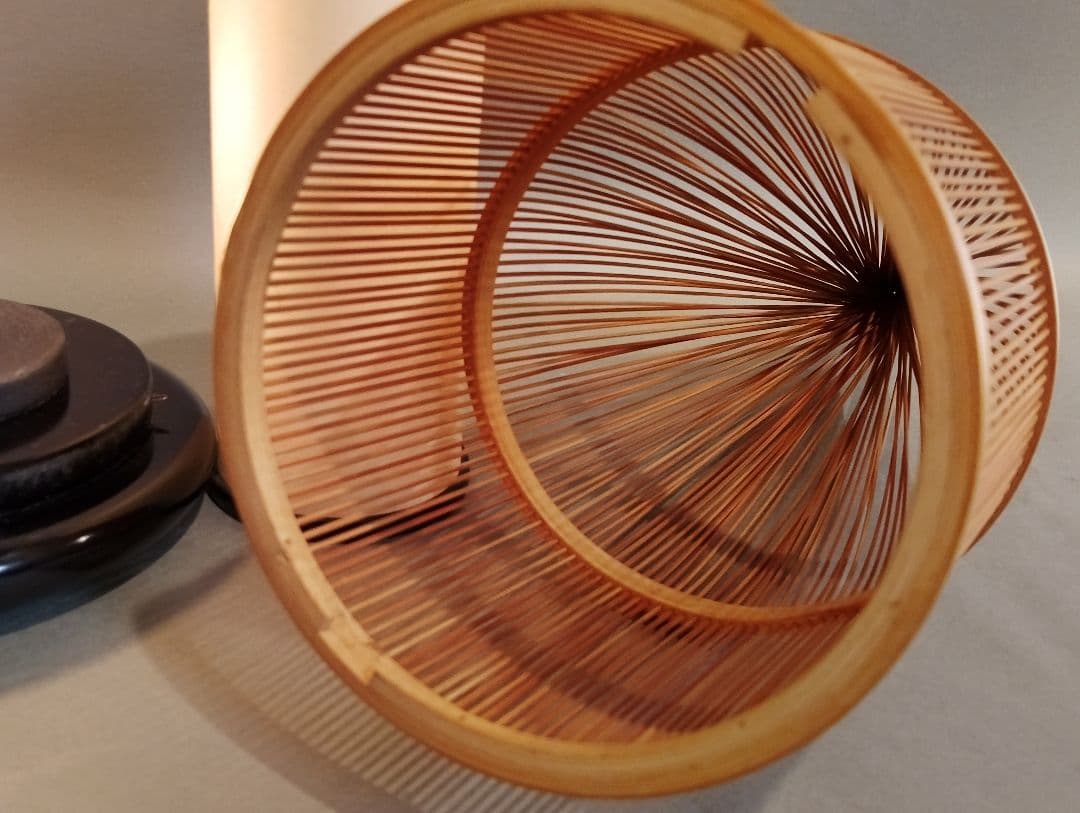 竹千筋細工 行灯 羽衣（和風照明）