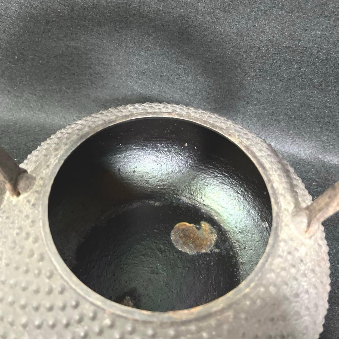 【F】南部鉄瓶　茶道　道具