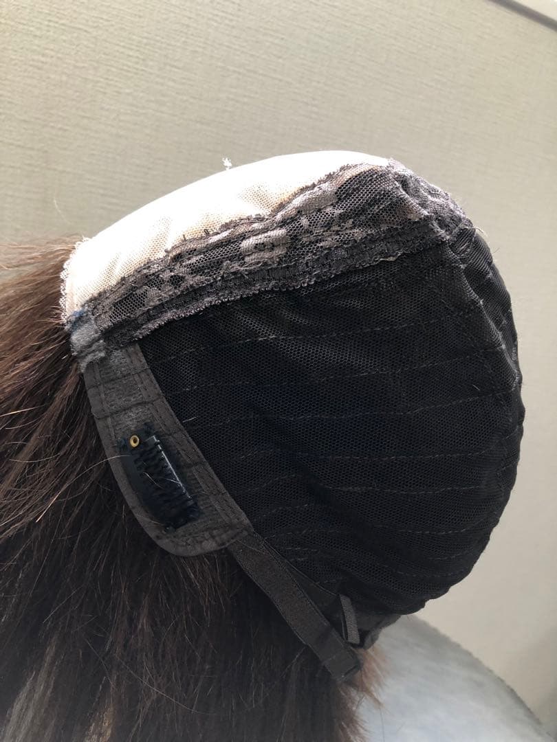 人毛100% ショートボブ ブラウン 未使用