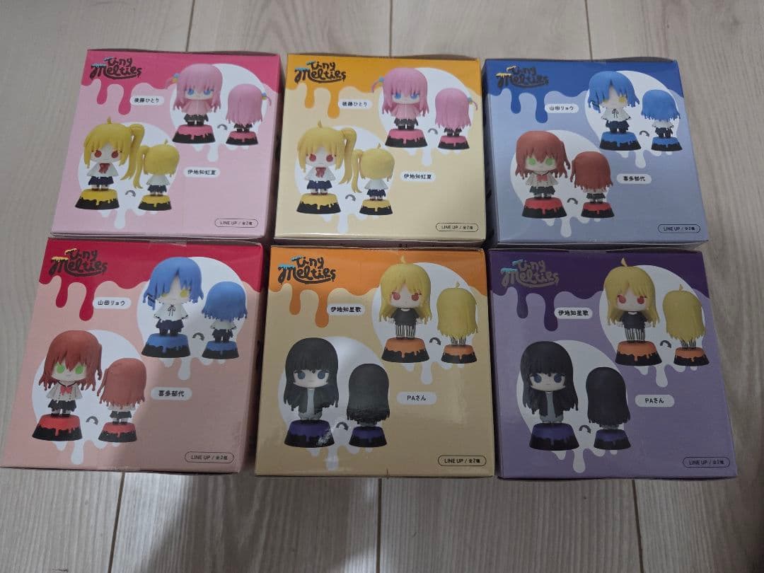 ぼっち・ざ・ろっく! TinyMelties ミニフィギュア　6体セット