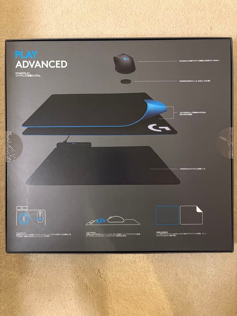 新品未開封 logicool ワイヤレス充電マウスパッド G-PMP-001