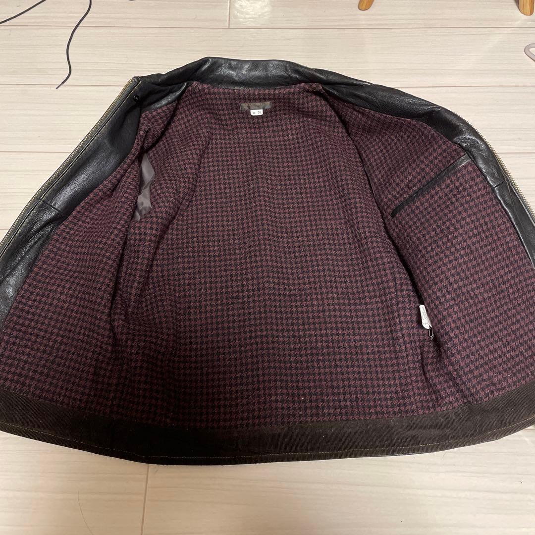 WESTRIDE ウエストライド　ゴートスキン　シングルライダース　36