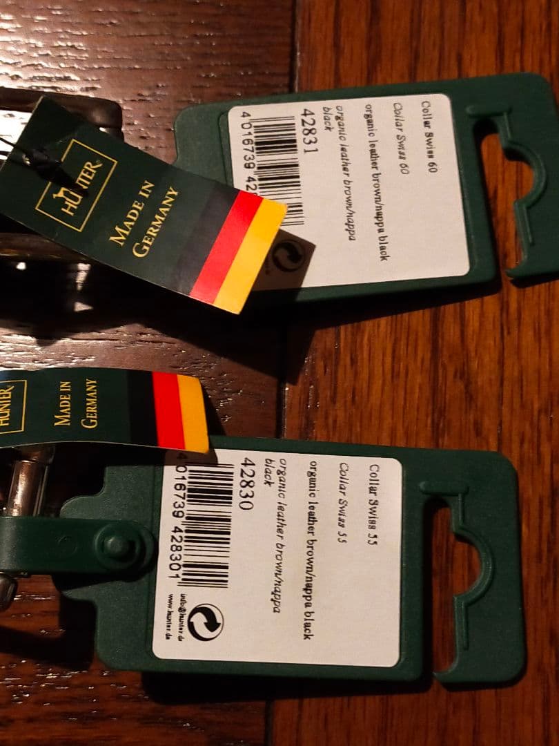 3本セット　未使用保管品　HUNTER ハンター　ドイツ製　犬用　首輪