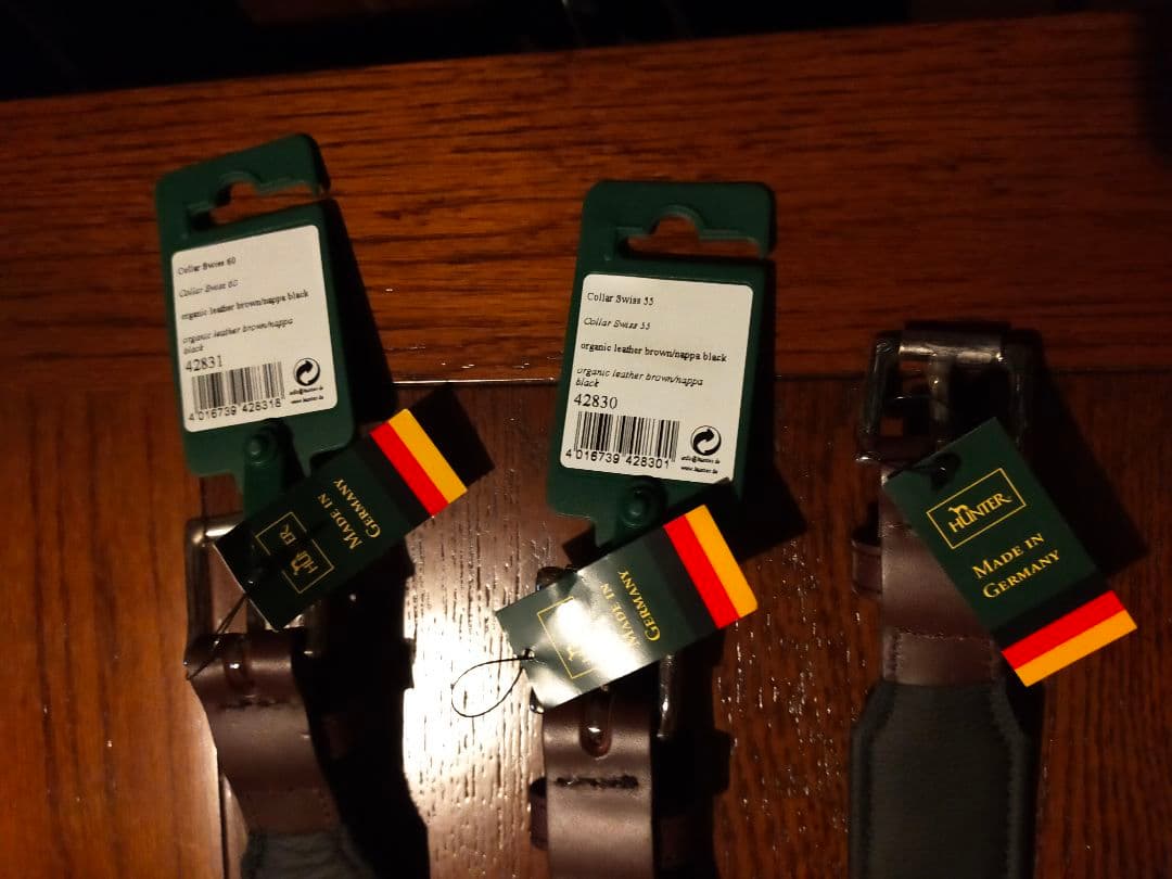 3本セット　未使用保管品　HUNTER ハンター　ドイツ製　犬用　首輪