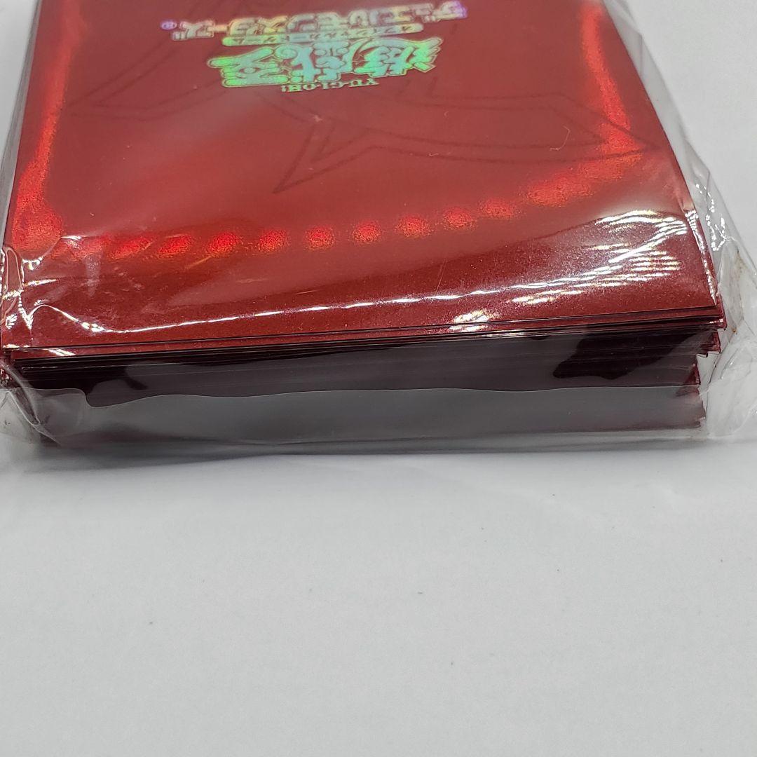 希少　遊戯王　 スリーブ　オシリスレッド　赤　おまけ付