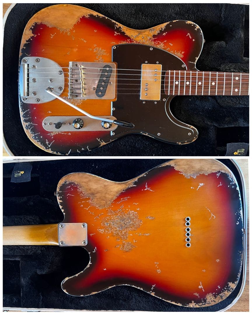 ハードレリックテレキャスタータイプ/ワイドレンジPU/オイルコンデンサー