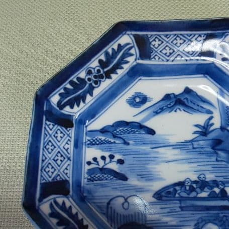 I 51            古伊万里       八角皿   3枚