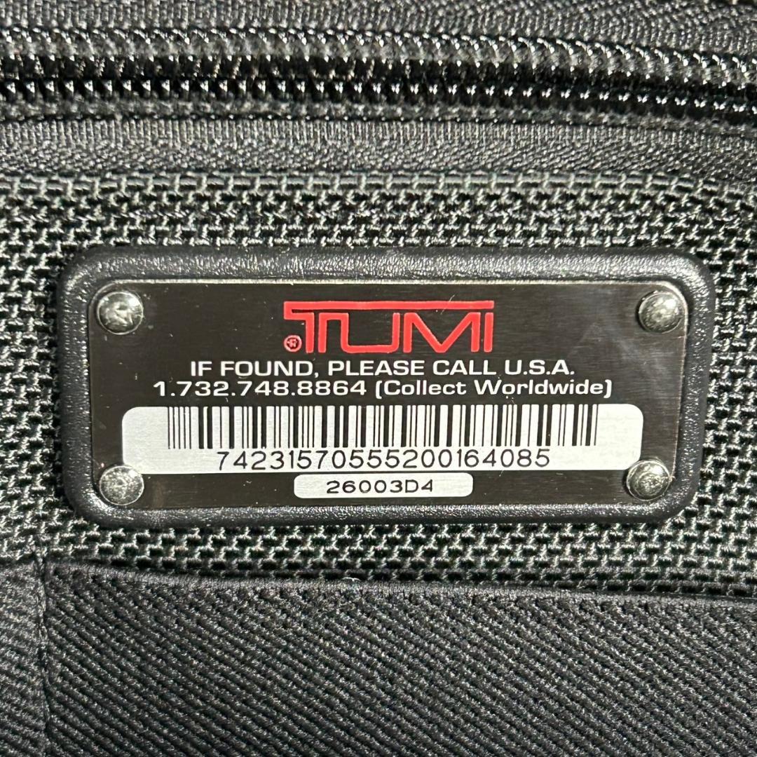 美品 TUMI 名作 キャリーケース 2way ビジネスバッグ 機内持ち込み可