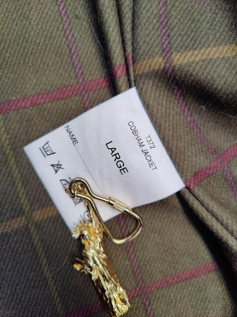 Barbour バブアー ビデイル ノンワックス スペイ L