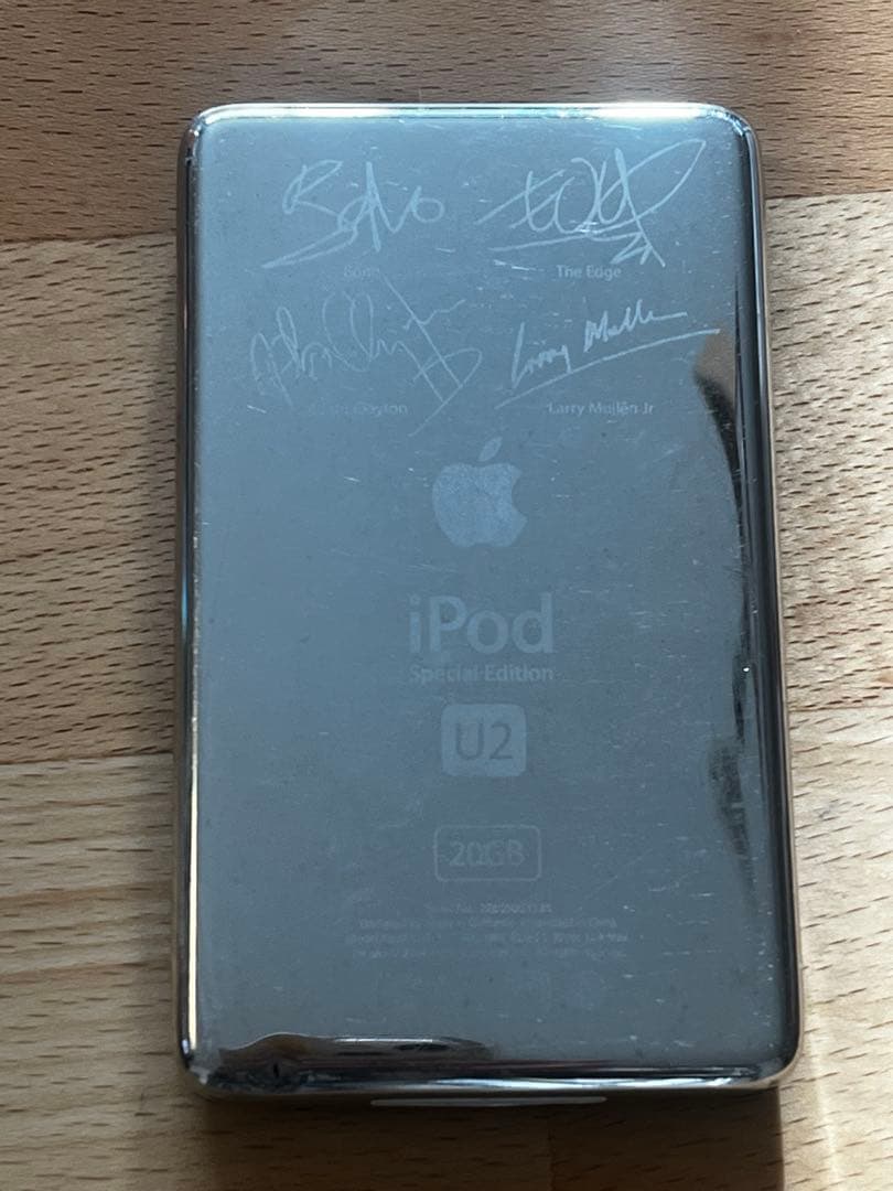 ジャンク　Apple iPod classic 20GB A1099 U2 限定