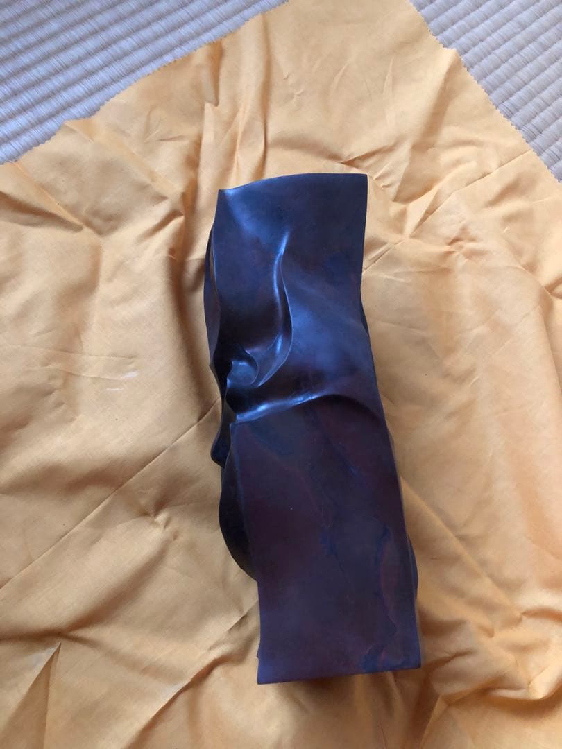 朱銅　満腔　大角勲　氏作　共箱入