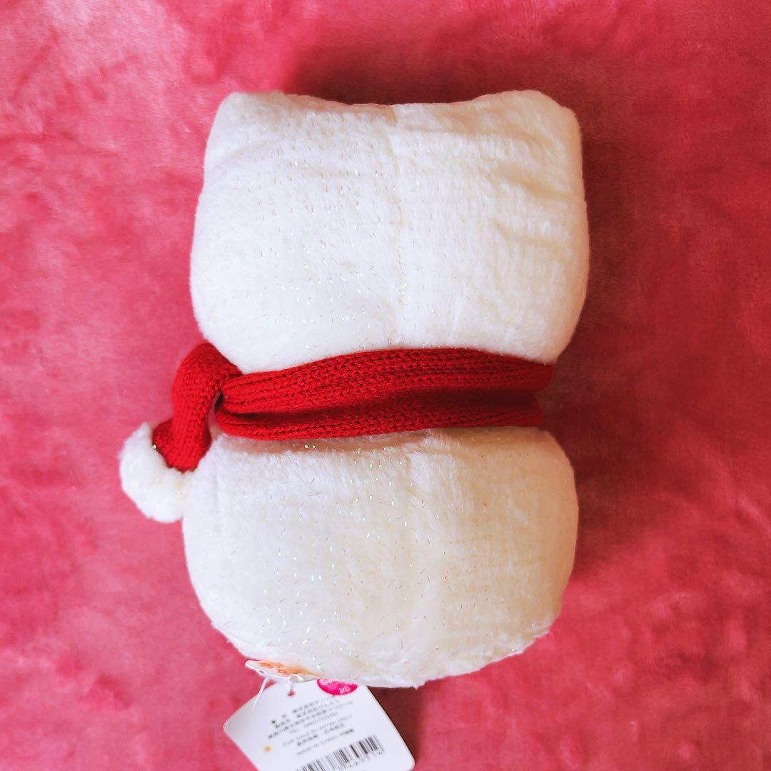 希少レア　ハローキティ　雪だるま　ぬいぐるみ　ラメ　日本限定　サンリオ　2000