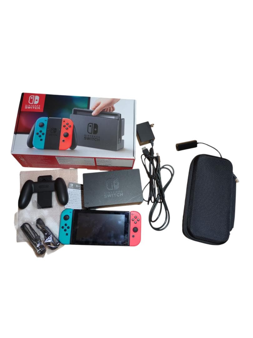 Nintendo Switch 本体（付属品全て＋オマケ2点）