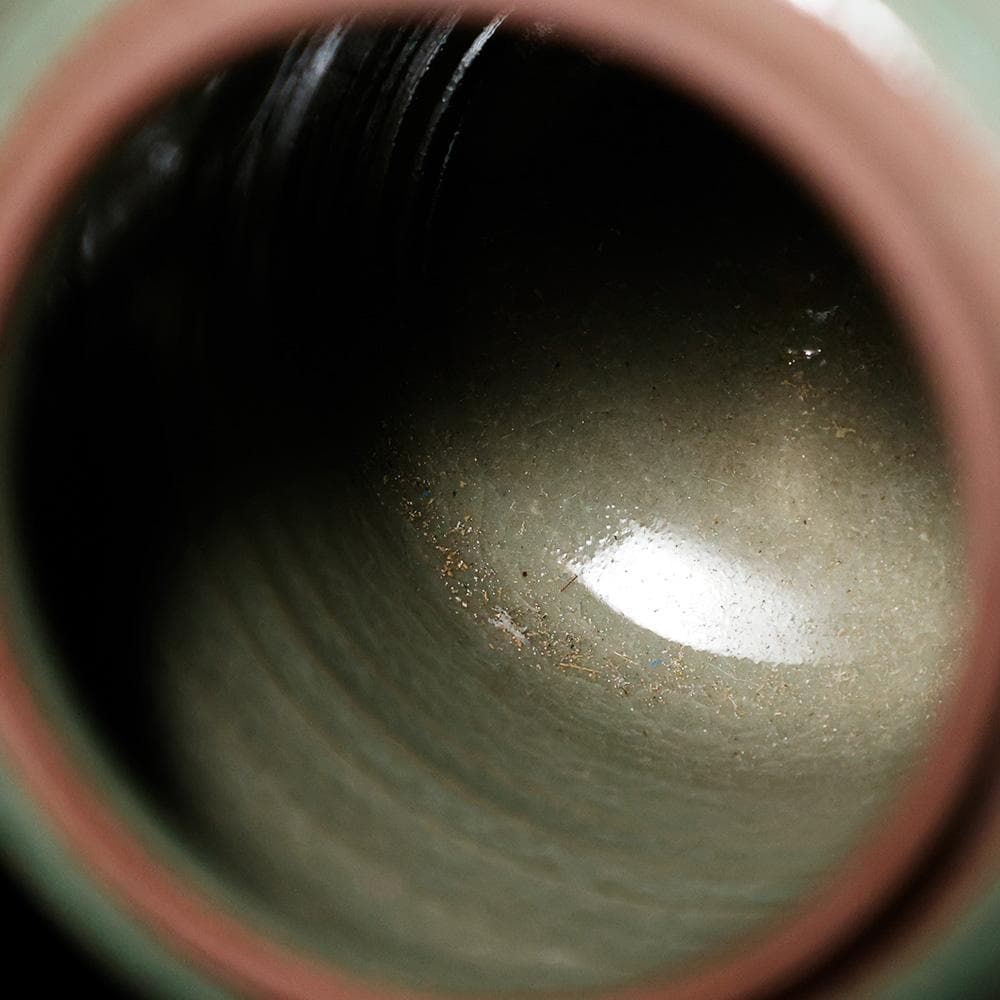 T 妙見 妙見窯 高麗写 底款 茶入 茶器 煎茶道具