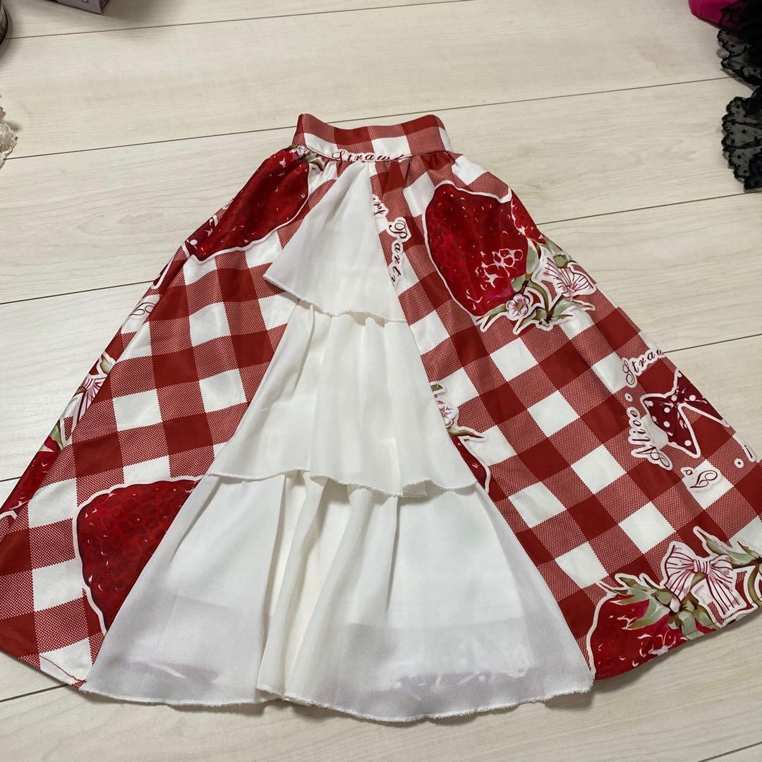 ToAlice いちご姫 浴衣5点セット 赤　Sサイズ