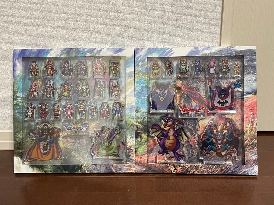 【新品未開封】ドラゴンクエストI&II、IIIアクリルブロック 2つセット
