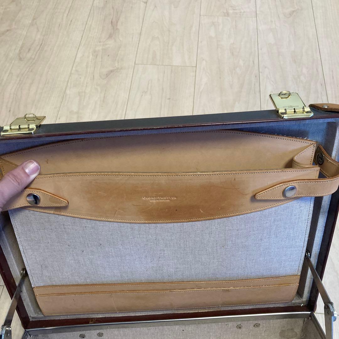 希少・美品】グローブトロッター トラベルケース（ブラウン）大阪直営店購入／鍵なし