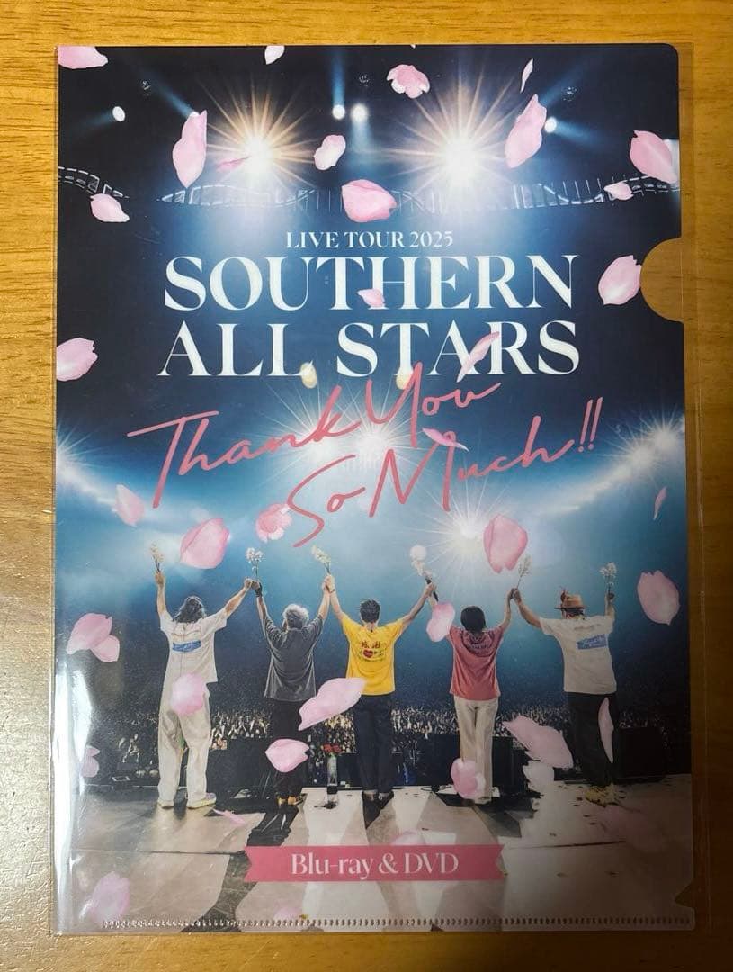 サザンオールスターズ LIVE TOUR 2025 クリアファイル ＆ 読売新聞