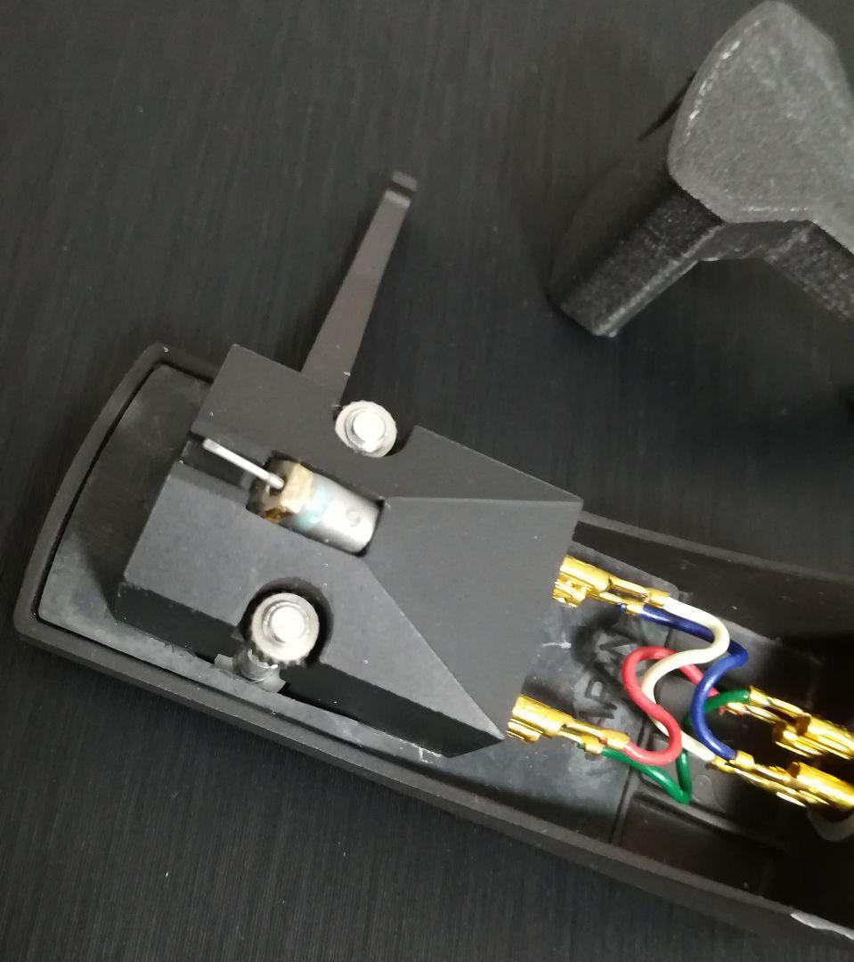 デノン MCカートリッジ DL-103 ヘッドシェル PCL-7 出音良好美品