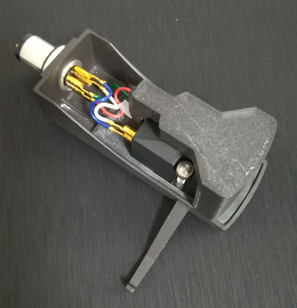 デノン MCカートリッジ DL-103 ヘッドシェル PCL-7 出音良好美品